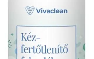 Vivaclean kézfertőtlenítő folyadék 500 ml 1